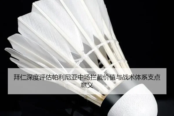拜仁深度评估帕利尼亚中场拦截价值与战术体系支点意义